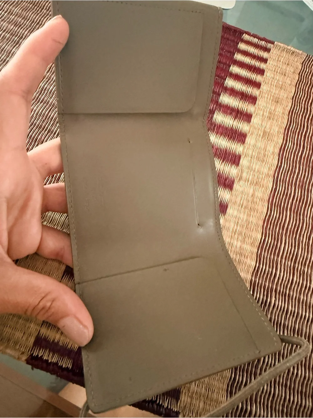 Louis Vuitton Epi Leather Compact Wallet - Sage